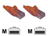 COMPUTER GEAR 1.5m RJ45 to RJ45 UTP CAT 5e stranded network cable [ORANGE]